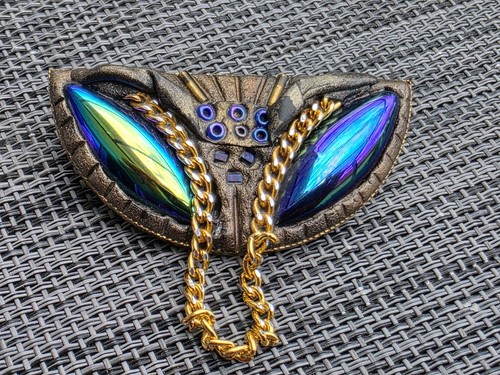 Brosche art deco - deco-stil, 70er