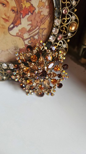 Vintage modeschmuck brosche - vintage,