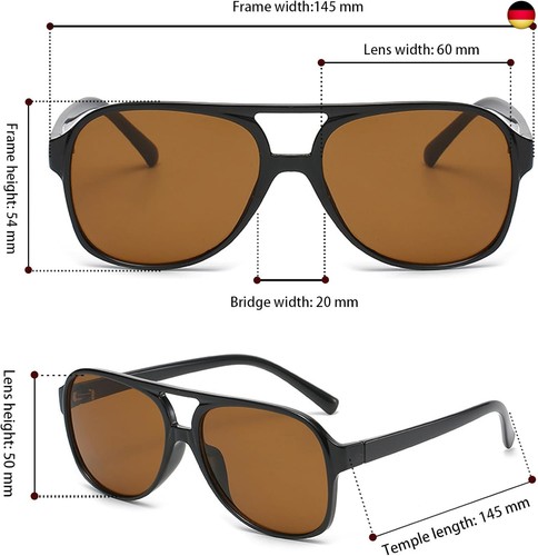 Mode rechteckige sonnenbrille - rechteckige,