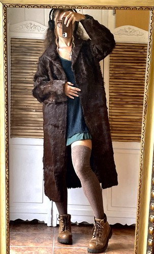 Echtpelz mantel fohlen - echtpelz, ddr