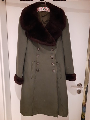 Retro damen wintermantel - retro,