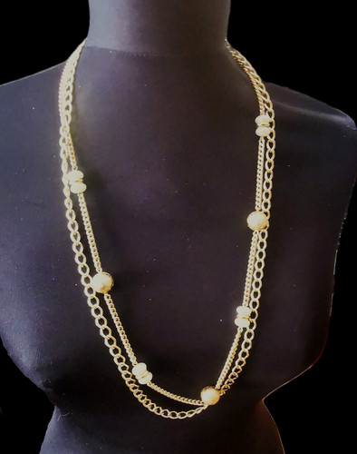 Kette golden perlen - kette,
