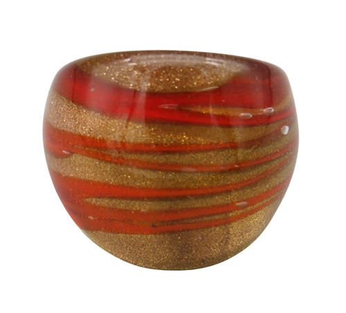 Vintage glas ring - glas,