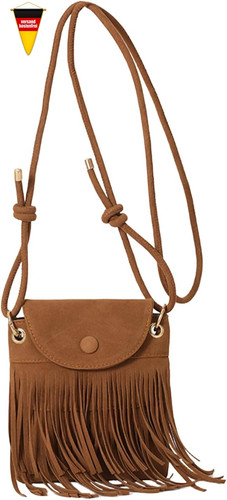 Kleine handtasche retro quaste - handtasche,