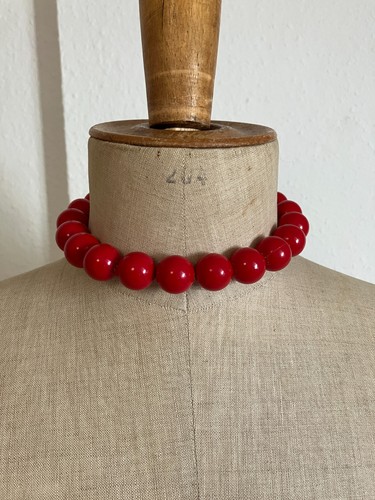 Rote vintage kunststoff - rote,